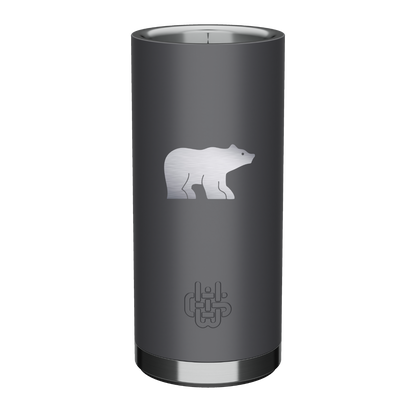 Nicklaus Gold Bear - 12oz Slim Can Cooler