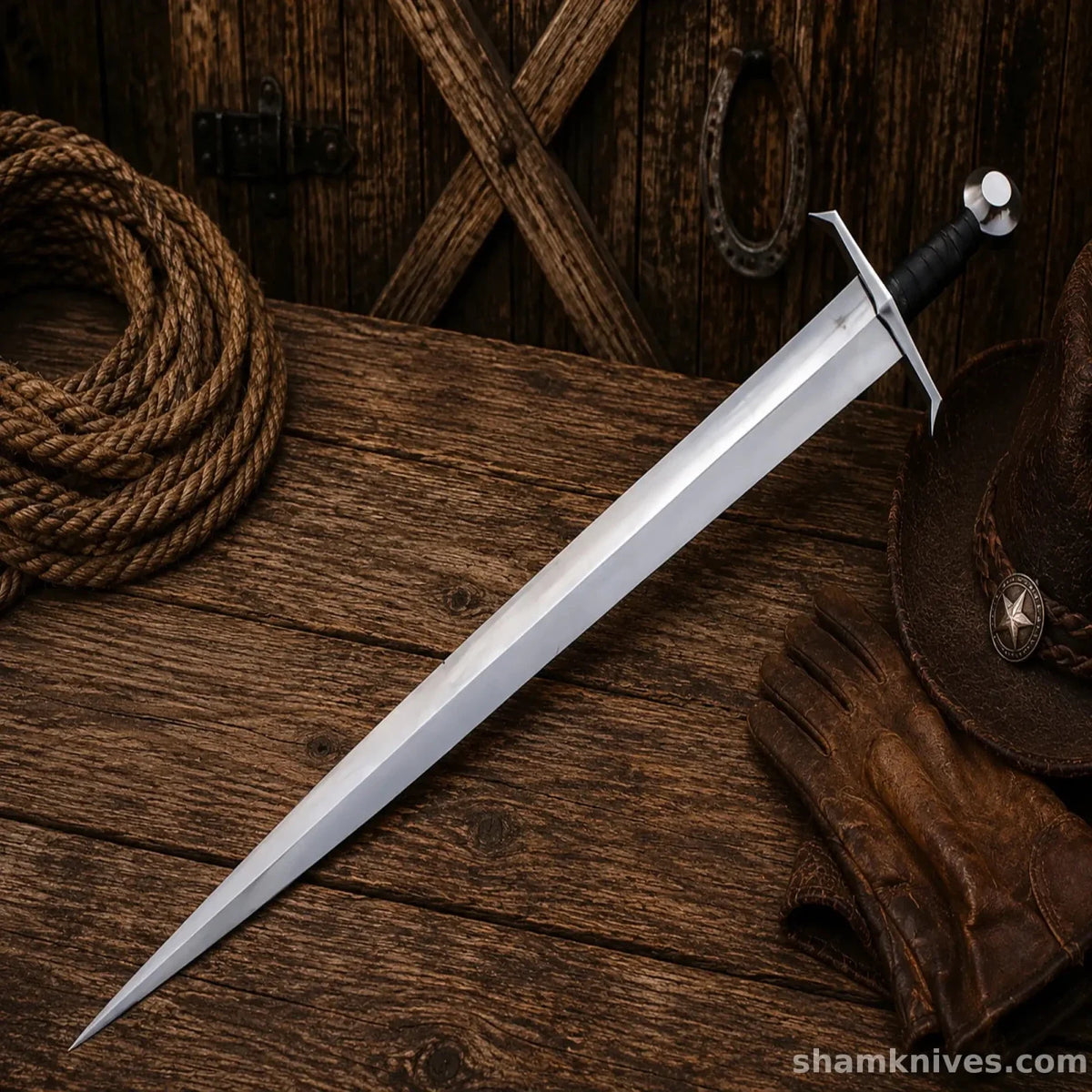 European Medieval Sword – High Carbon Steel 14th Century Blade